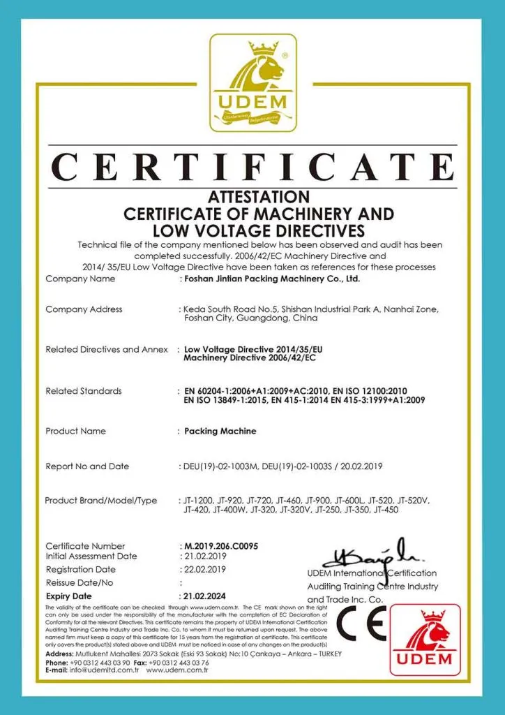Powder Packing Machine - - 7 CE1