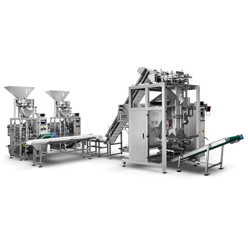 Small Bags Into Big Bags Packing Machine Line JT-1200W