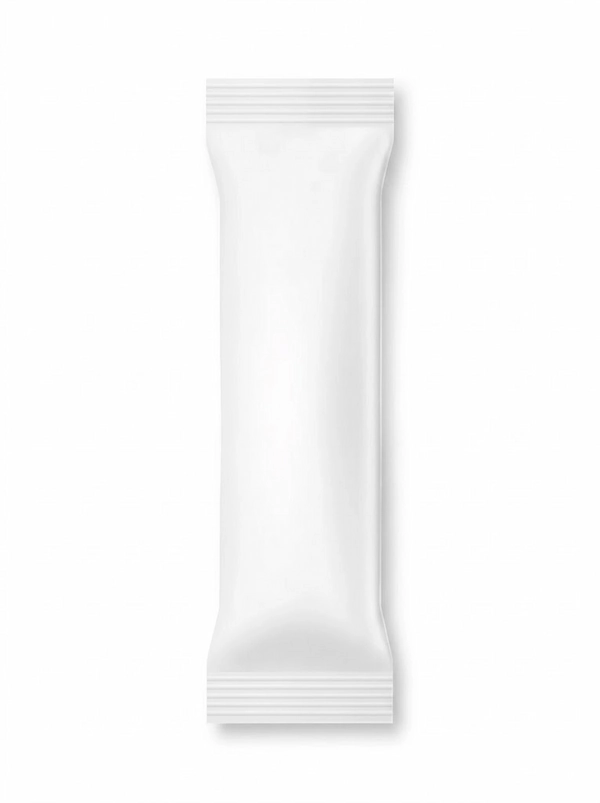 Standard Straight-Cut Stick Pack with Ribbed Cross-Seal